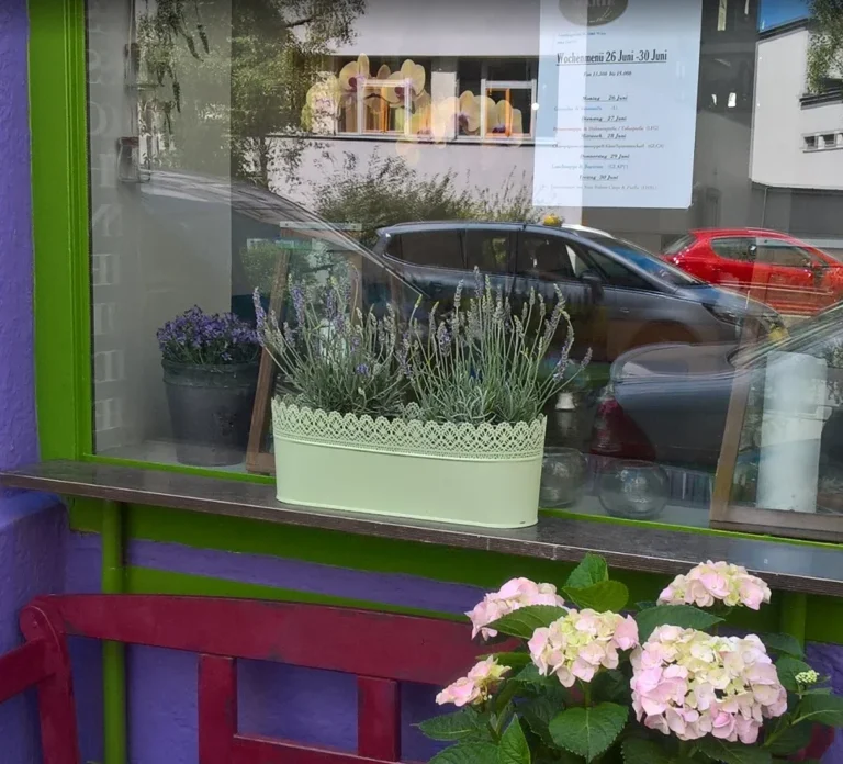 Window with flowers
