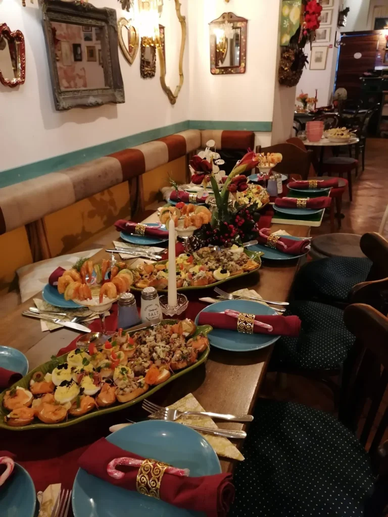 Celebration at Brasserie de la Marie