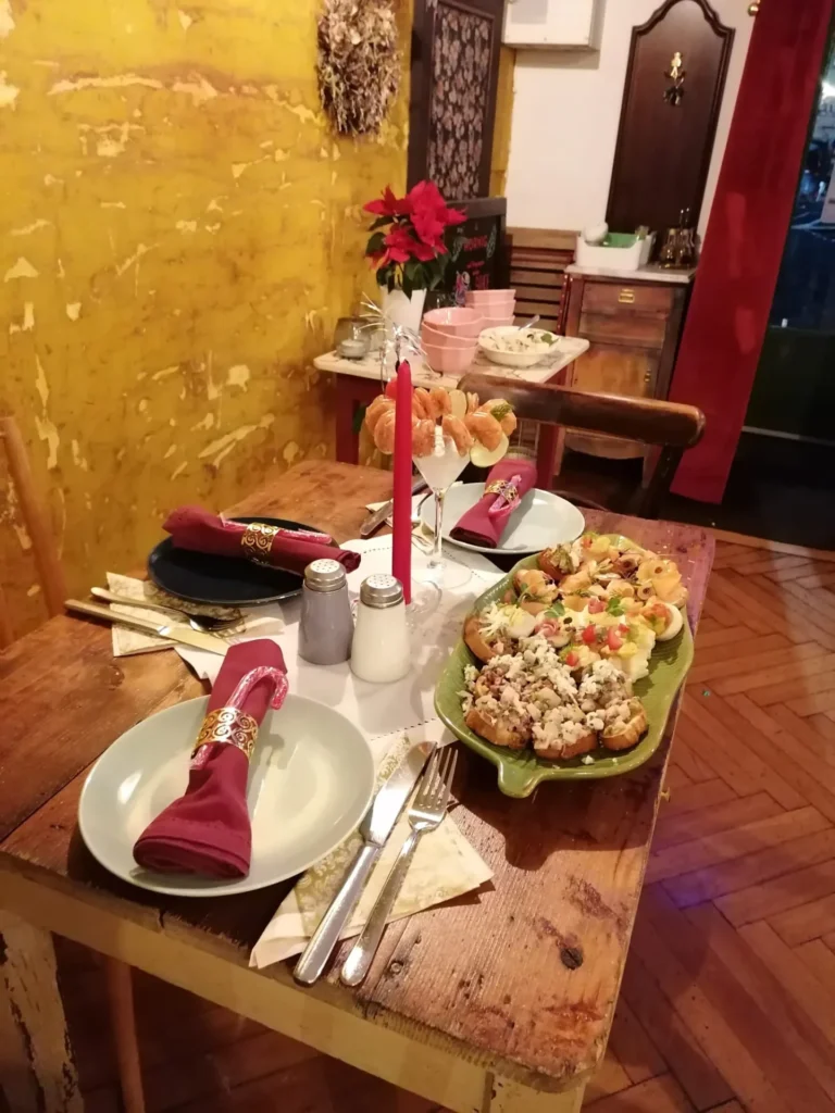 Celebration at Brasserie de la Marie