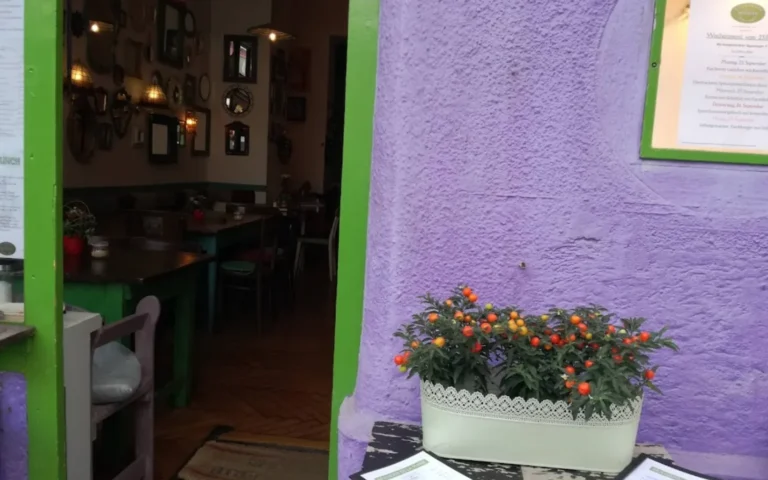 Flowers at Brasserie de la Marie