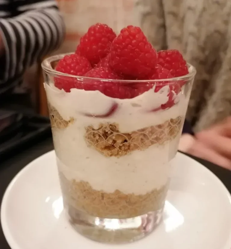 Cake of the day in a jar