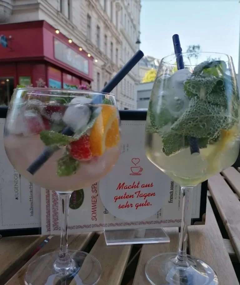 Lillet Spritz and Hugo
